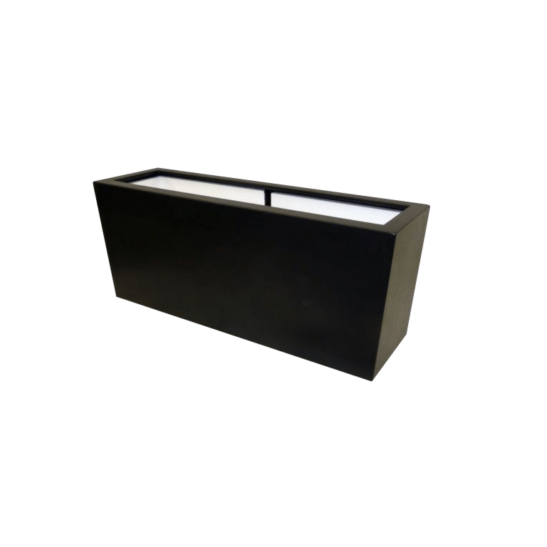 Саксия от фибростъкло - Правоъгълник - 120 x 30 x 50 см - С дъно