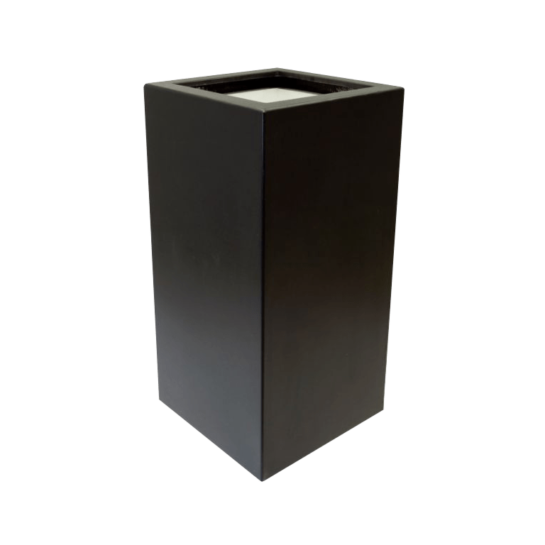 Саксия от фибростъкло - Квадрат - 50 x 50 x 100 см - С дъно
