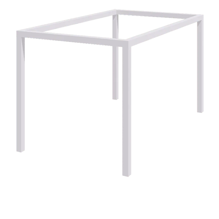 Пергола от стомана - Правоъгълник - 424 x 250 x 230 cm - RAL9010 матов (бял) - Без бетонен фундамент